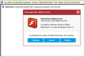 Adobe Flash Player Virus